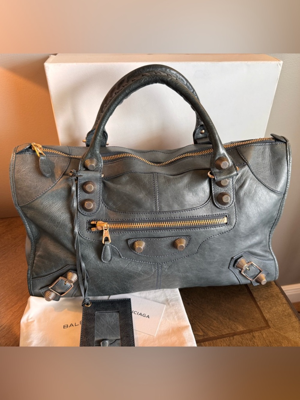 Balenciaga Agneau Work bag